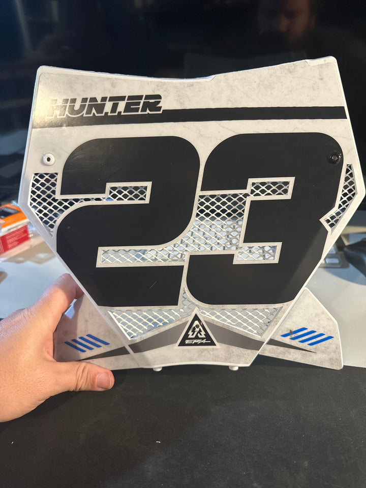 Vented Front Number Plate – Anchor Tape Co.